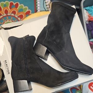 Kenneth Cole Reaction Sz. 6.5 Women's Black Ankle Boots NWT